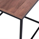 Mesa York Amareto 40 cm Cuadrada - Mesas | Bylmo