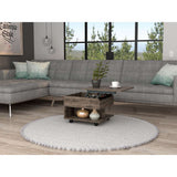 Mesa de Centro Luanda Bellota 55x39.1cm Rectangular con Patas y con Compartimientos - Mesas | Bylmo