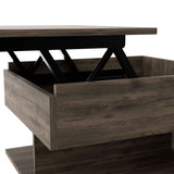 Mesa de Centro Luanda Bellota 55x39.1cm Rectangular con Patas y con Compartimientos - Mesas | Bylmo