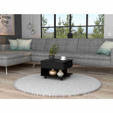 Mesa Auxiliar Luanda Wengue 55 cm Rectangular Extensible con Rodachines - Mesas Auxiliares | Bylmo