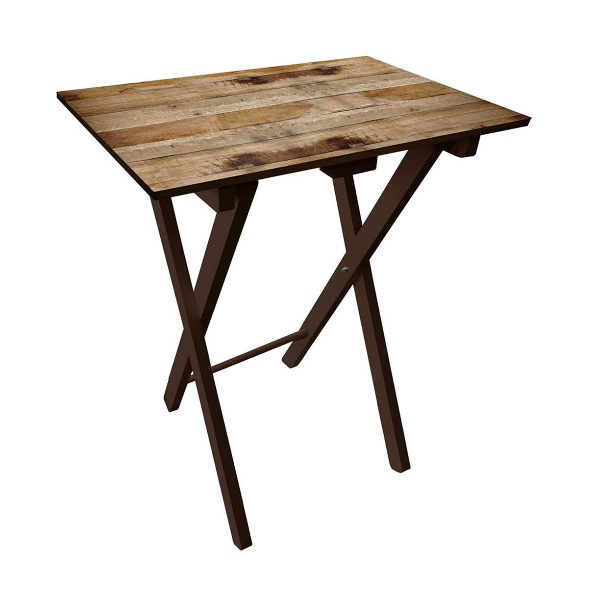 Mesa Auxiliar Natura Cafe 48x59cm Rectangular Plegable - Mesas Auxiliares | Bylmo