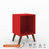 Mesa Cubo Rojo 40 cm