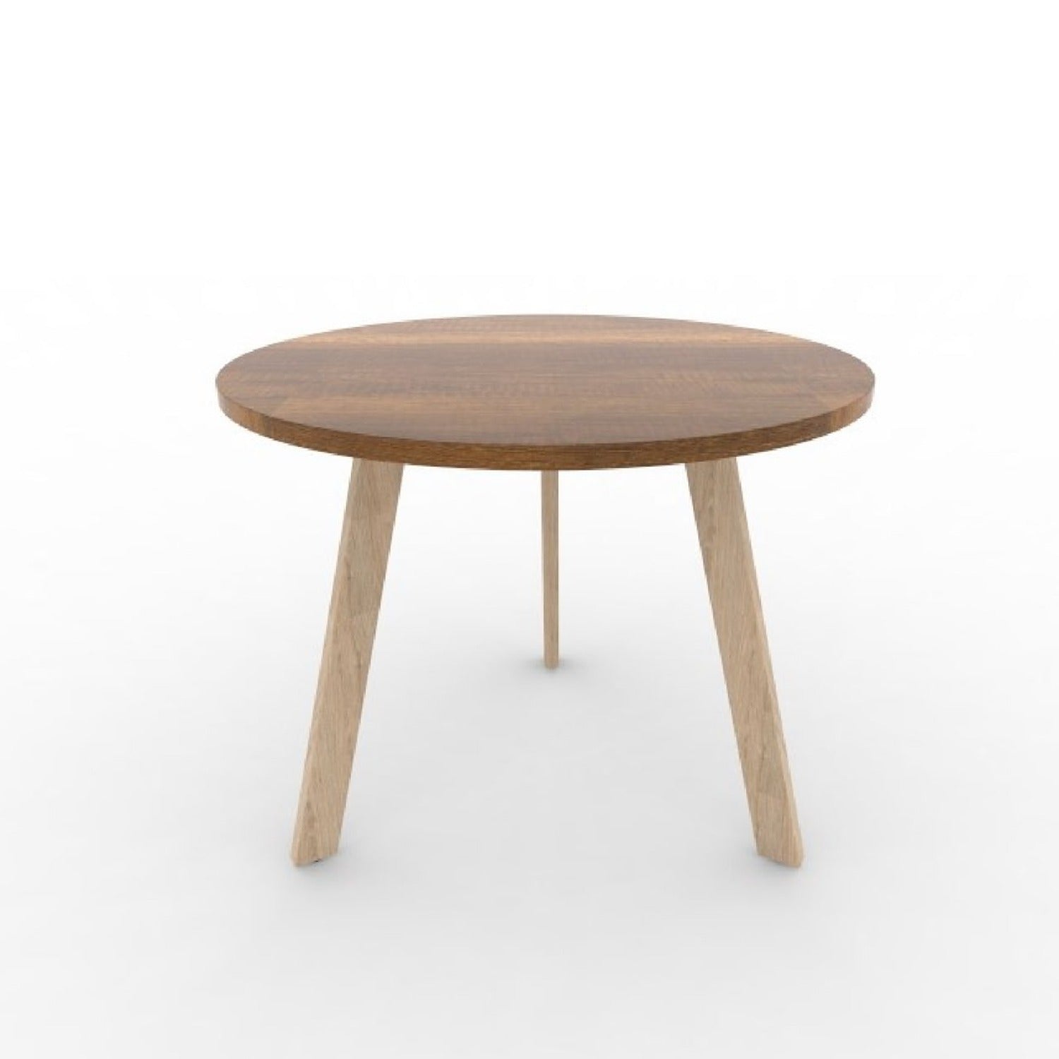  LAKIQ Modem - Mesa auxiliar de madera maciza, mesa