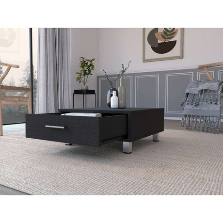 Mesa de Centro Beijing Plus Wengue 60x26.3cm Rectangular con Patas y con Compartimientos - Mesas | Bylmo