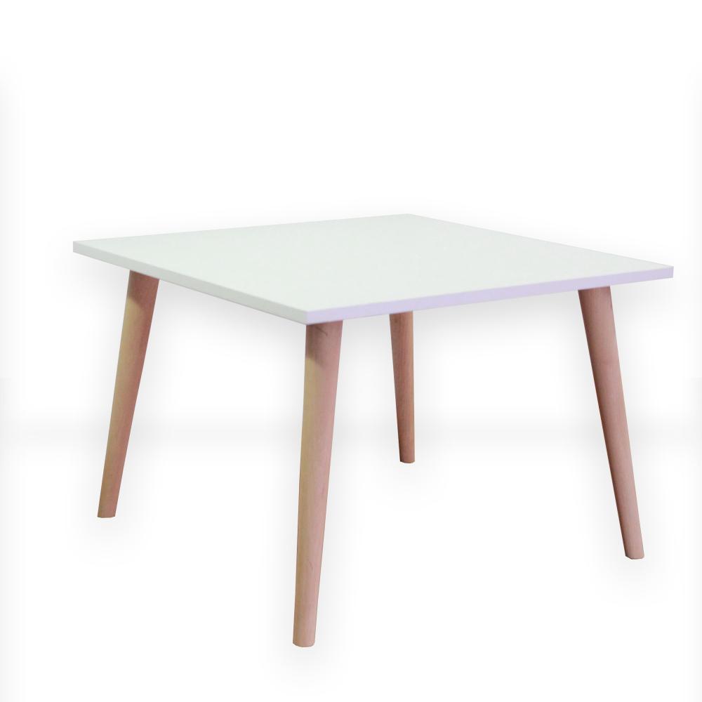 Mesa de Centro Turku Blanco 60 cm Cuadrada - Mesas | Bylmo