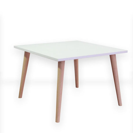 Mesa de Centro Turku Blanco 60 cm Cuadrada - Mesas | Bylmo