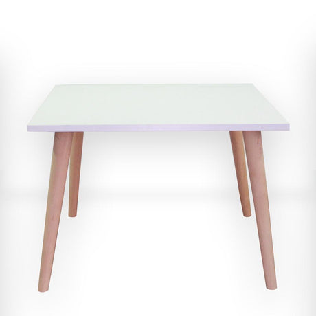 Mesa de Centro Turku Blanco 60 cm Cuadrada - Mesas | Bylmo