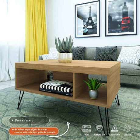 Mesa Liberty Roble 91 cm Rectangular - Mesas | Bylmo