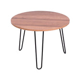 Mesa de Centro Paris Amareto 60 cm Redonda - Mesas | Bylmo