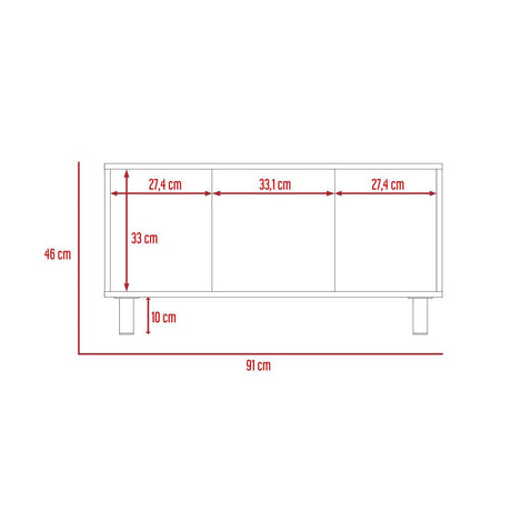 Mesa Tunez Duna 91 cm Rectangular - Mesas | Bylmo