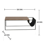 Mesa Urban Amareto 120 cm con Revistero - Mesas | Bylmo