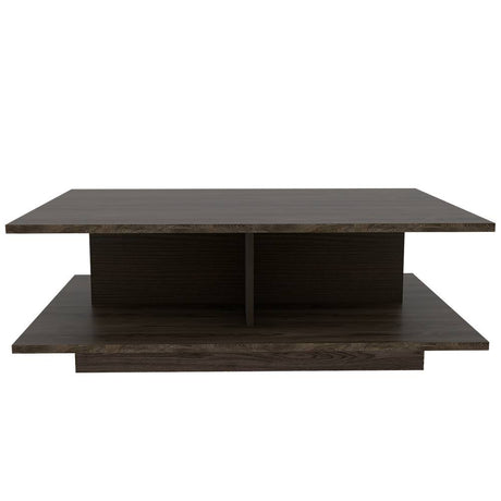 Mesa de Centro Bengala Coñac 100x37cm Rectangular y con Compartimientos - Mesas | Bylmo