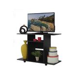 Mesa para TV Valencia Wengue 100x67.1cm Para TV Hasta 40 Pulgadas sin Cajones y con Patas - Muebles de TV | Bylmo
