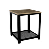 Mesa Ferrato Duna 47 cm con Entrepaño Metálico