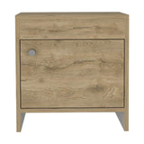 Mesa de Noche Colore Macadamia 40x41.6cm con Una Puerta - Mesas de Noche | Bylmo