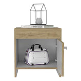 Mesa de Noche Colore Macadamia 40x41.6cm con Una Puerta - Mesas de Noche | Bylmo