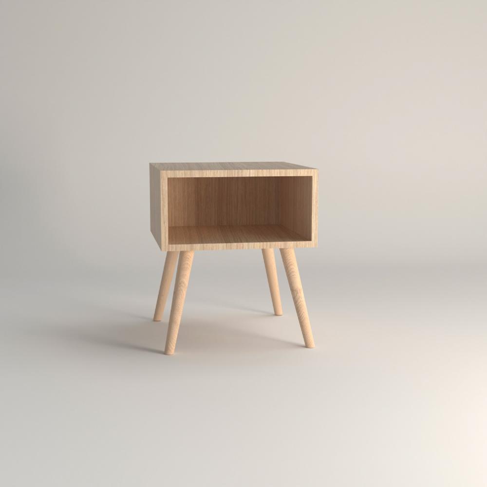 Mesa de Noche Turku Arena 40 cm - Mesas de Noche | Bylmo