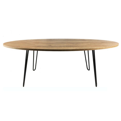 Mesa Paris Amareto 120 cm Ovalada - Mesas | Bylmo