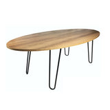 Mesa Paris Amareto 120 cm Ovalada - Mesas | Bylmo