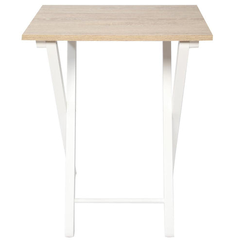 Mesa Ilusion Vienes y Blanco 38 cm Plegable