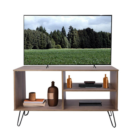 Rack Lion Amareto 110 cm con Entrepaños - Muebles para TV | Bylmo