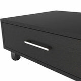 Mesa de Centro Beijing Wengue 60x26cm Rectangular con Patas y con Compartimientos - Mesas de Centro | Bylmo