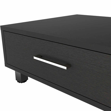 Mesa de Centro Beijing Wengue 60x26cm Rectangular con Patas y con Compartimientos - Mesas de Centro | Bylmo