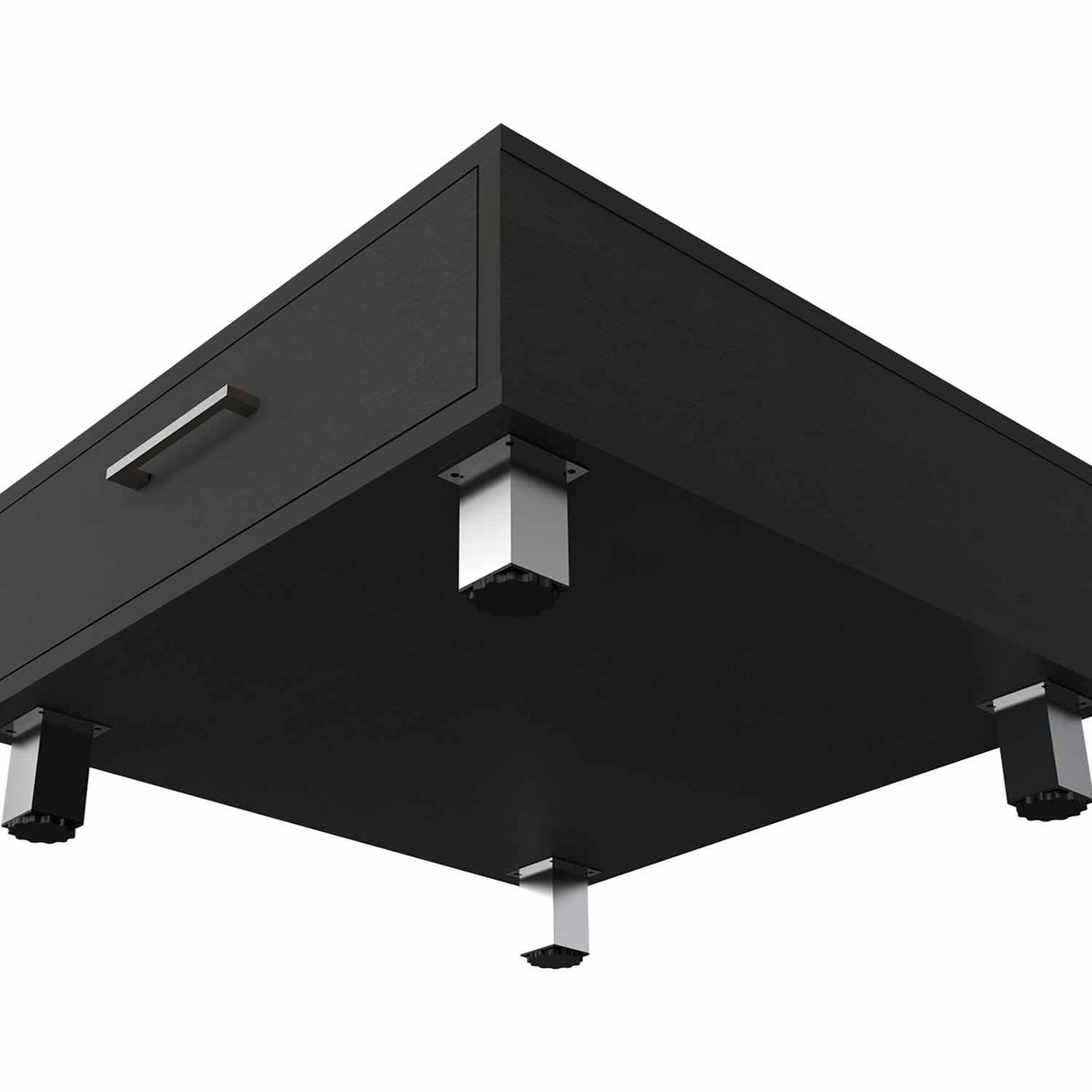 Mesa de Centro Beijing Wengue 60x26cm Rectangular con Patas y con Compartimientos - Mesas de Centro | Bylmo