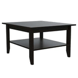 Mesa de Centro Essential Wengue 80x45cm Rectangular con Patas y con Compartimientos - Mesas | Bylmo