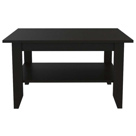 Mesa de Centro Essential Wengue 80x45cm Rectangular con Patas y con Compartimientos - Mesas | Bylmo