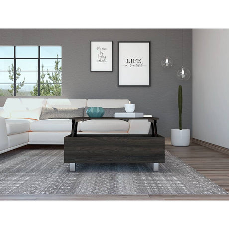 Mesa Gambia Carbón 80 cm Transformable - Mesas | Bylmo