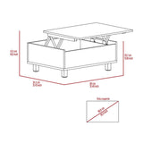 Mesa Gambia Carbón 80 cm Transformable - Mesas | Bylmo