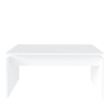 Mesa de Centro Katry Blanco 80 cm Rectangular Tradicional - Mesas de Centro | Bylmo