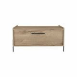 Mesa de Centro Shanghai Duna 84x40cm Rectangular con Patas y con Compartimientos - Mesas de Centro | Bylmo