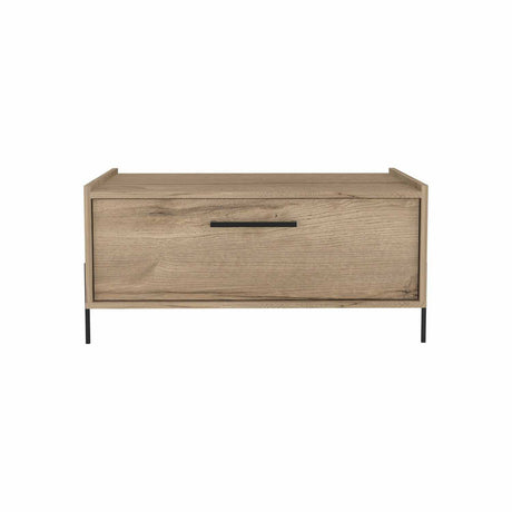 Mesa de Centro Shanghai Duna 84x40cm Rectangular con Patas y con Compartimientos - Mesas de Centro | Bylmo