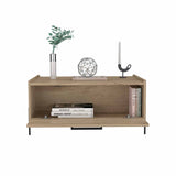 Mesa de Centro Shanghai Duna 84x40cm Rectangular con Patas y con Compartimientos - Mesas de Centro | Bylmo