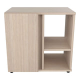 Mesa de Noche Amaretto 49x53cm con Dos Compartimientos y con Una Puerta - Mesas de Noche | Bylmo