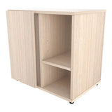 Mesa de Noche Amaretto 49x53cm con Dos Compartimientos y con Una Puerta - Mesas de Noche | Bylmo