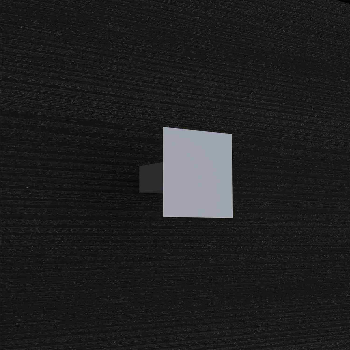 Mesa de Noche Aura Wengue 46x56cm con Dos Cajones y con Un Compartimiento - Mesas de Noche | Bylmo