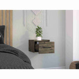 Mesa de Noche Flotante Boa Bellota 35x25cm con Un Cajón - Mesas de Noche | Bylmo