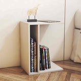Mesa de Noche Tolosa Blanco 38 cm Minimalista - Mesas de Noche | Bylmo