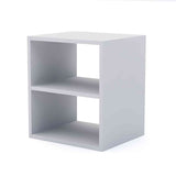 Mesa de Noche Versalles Blanco 35 cm con Compartimiento - Mesas de Noche | Bylmo
