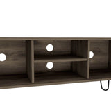 Mesa para TV Andorra Bellota 115x50cm Para TV Hasta 50 Pulgadas con Un Cajón con Ranuras para Cables y con Patas - Muebles de TV | Bylmo
