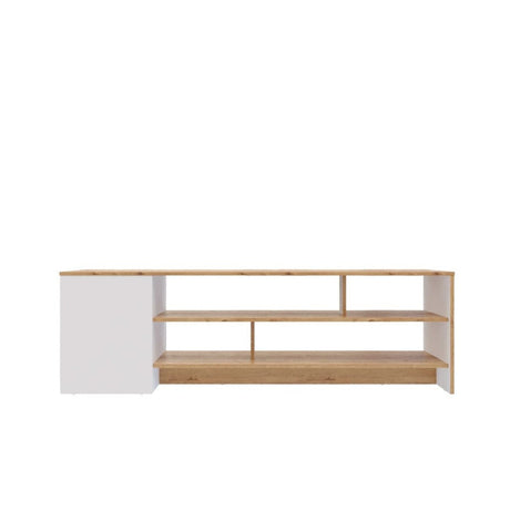 Mesa para TV Flat Duna 160x40cm Para TV Hasta 65 Pulgadas sin Cajones - Muebles de TV | Bylmo