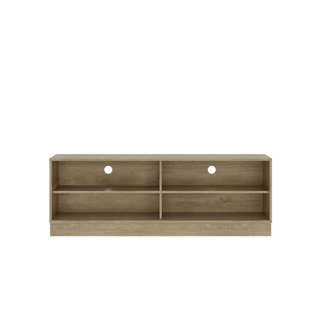 Mesa para TV Hawai Noce 155x54cm Para TV Hasta 60 Pulgadas con Un Cajón y con Ranuras para Cables - Muebles de TV | Bylmo