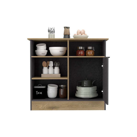 Isla de Cocina Imantra Onix y Macadamia 100 cm - Cocinas | Bylmo