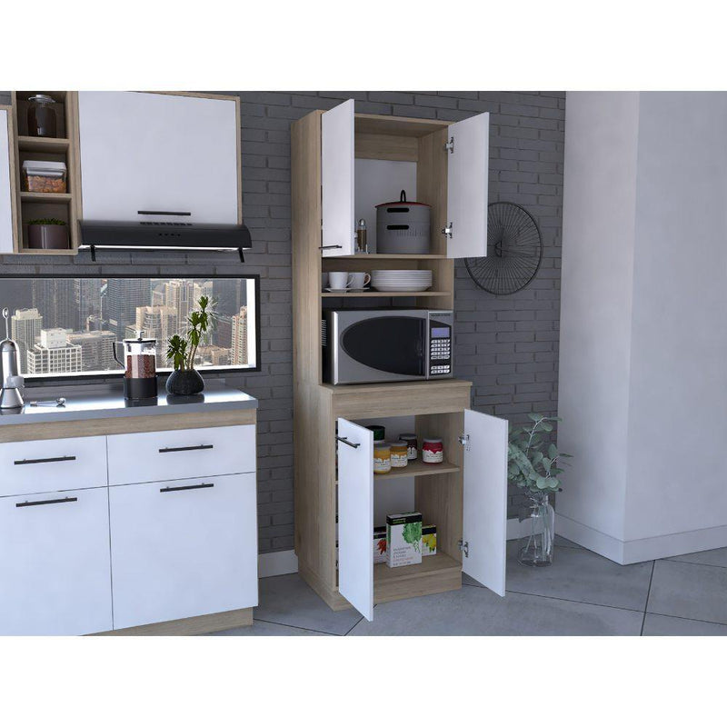 Módulo para microondas Elegante Kitchen Blanco 54 cm Bylmo