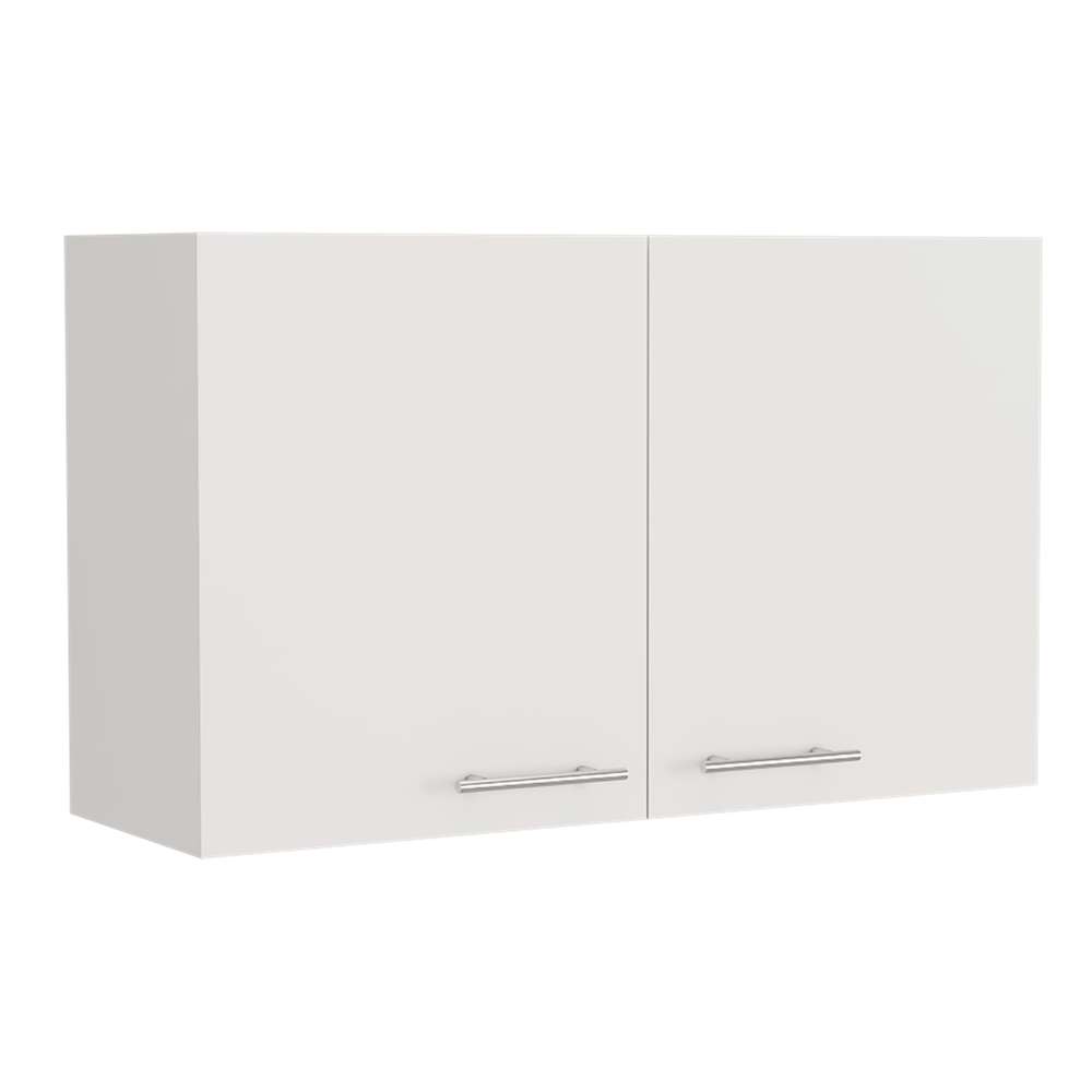 Mueble Auxiliar Manchester Blanco 100 cm con Dos Puertas - Muebles Organizadores | Bylmo