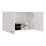 Mueble Auxiliar Manchester Blanco 100 cm con Dos Puertas - Muebles Organizadores | Bylmo