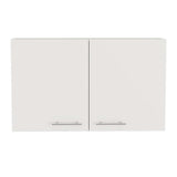 Mueble Auxiliar Manchester Blanco 100 cm con Dos Puertas - Muebles Organizadores | Bylmo